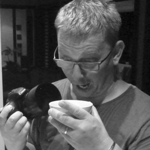 James with a bowl and camera - Aptira staff headshot