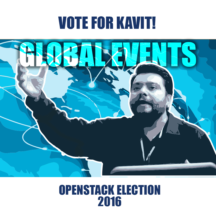 Aptira OpenStack - Vote For Kavit - Global Events Propaganda Image