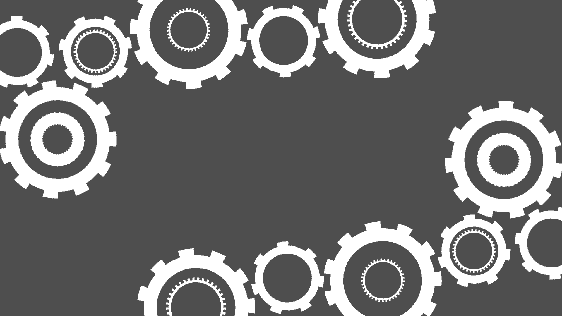 Animated Gears Background
