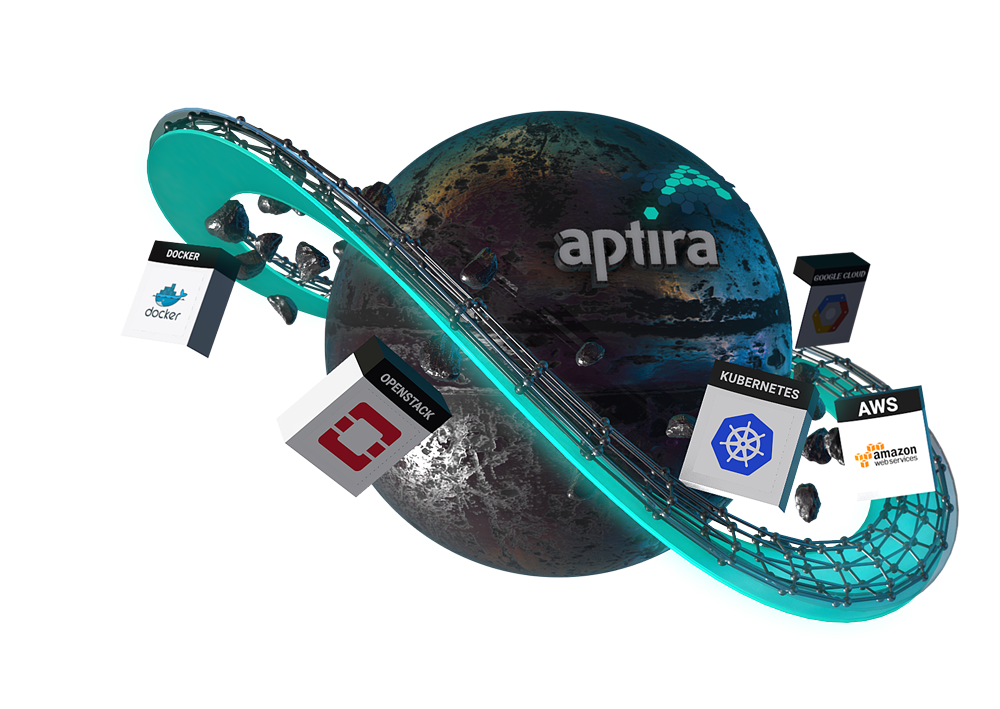 Aptira Planet: Cloud Platforms, Remote Managed Cloud, Hybrid Cloud, Managed Container Orchestration